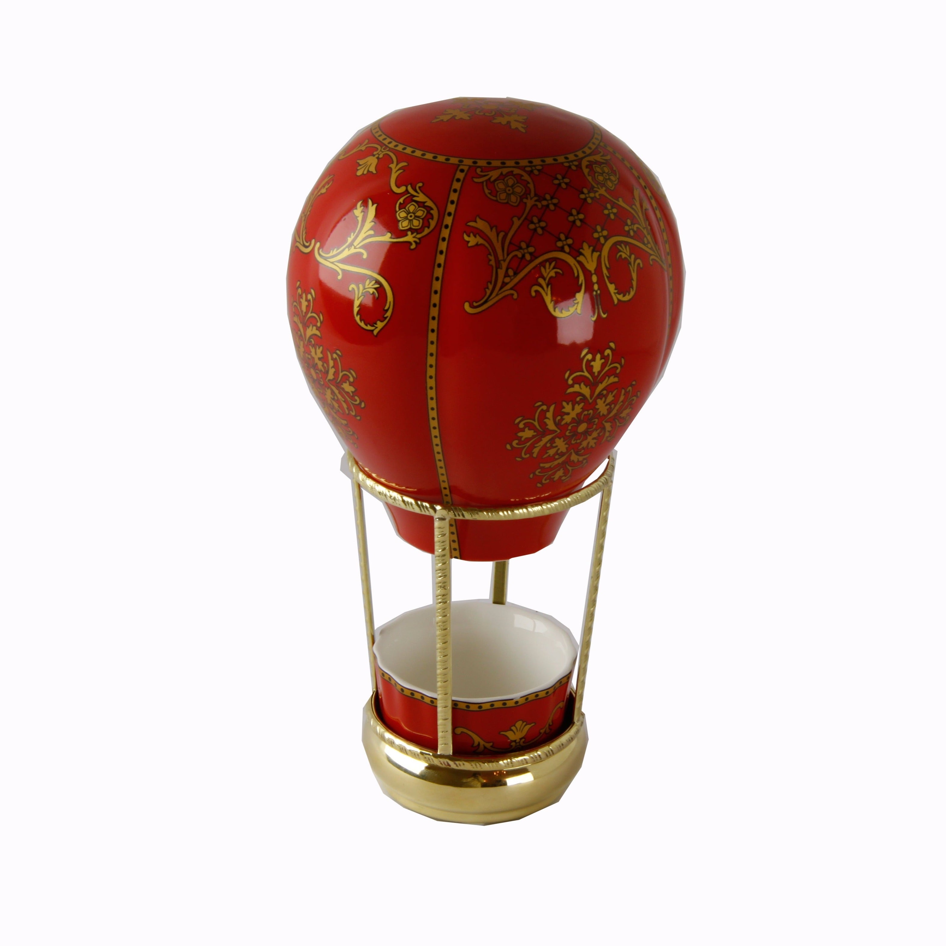 HOT AIR BALLOON " FABERGE DREAM" GOLD AND RED - LAZADO