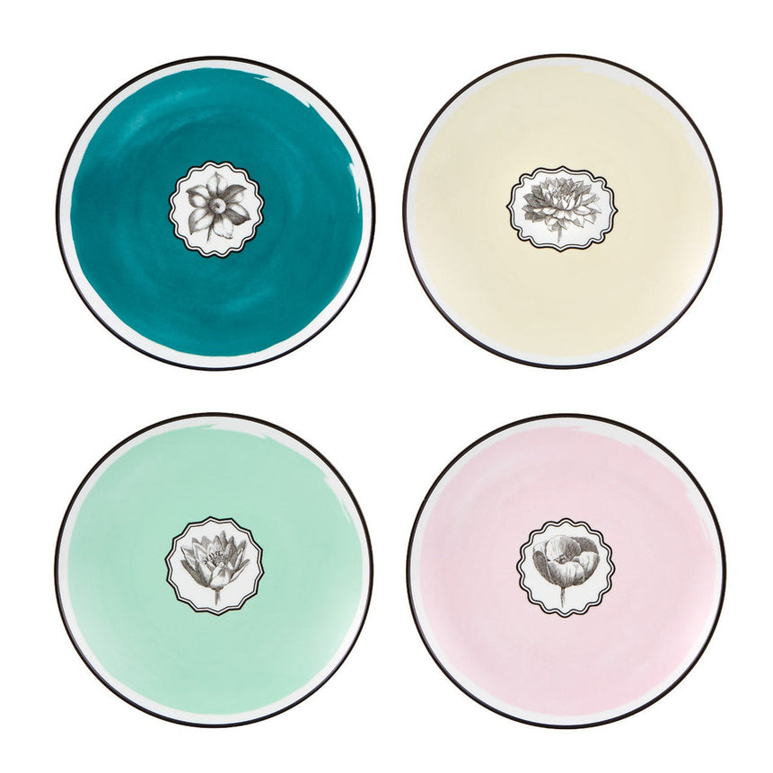 Herbariae - Set 4 Dessert Plates - LAZADO