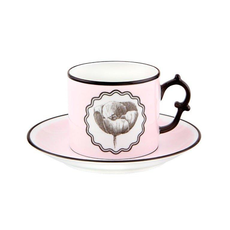 Herbariae - Tea cup and saucer Pink - LAZADO