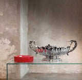 Barocco - Oval bowl w/base 48x22 cm by Schiavon - Main View