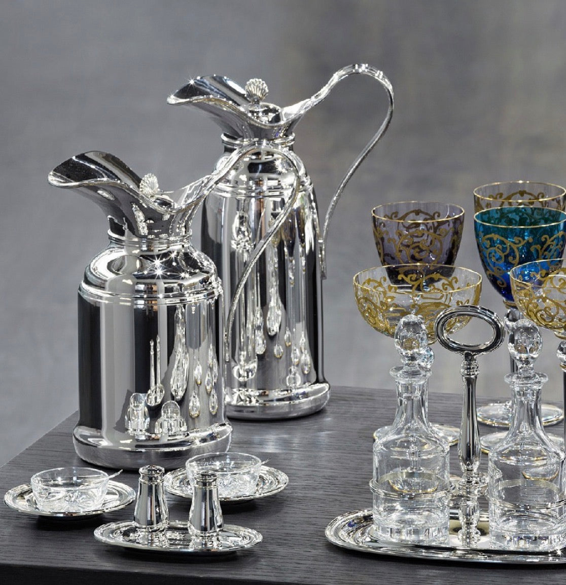 0.75L Silver Coffee Thermos for Stylish Hosting