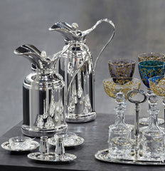 0.75L Silver Coffee Thermos for Stylish Hosting