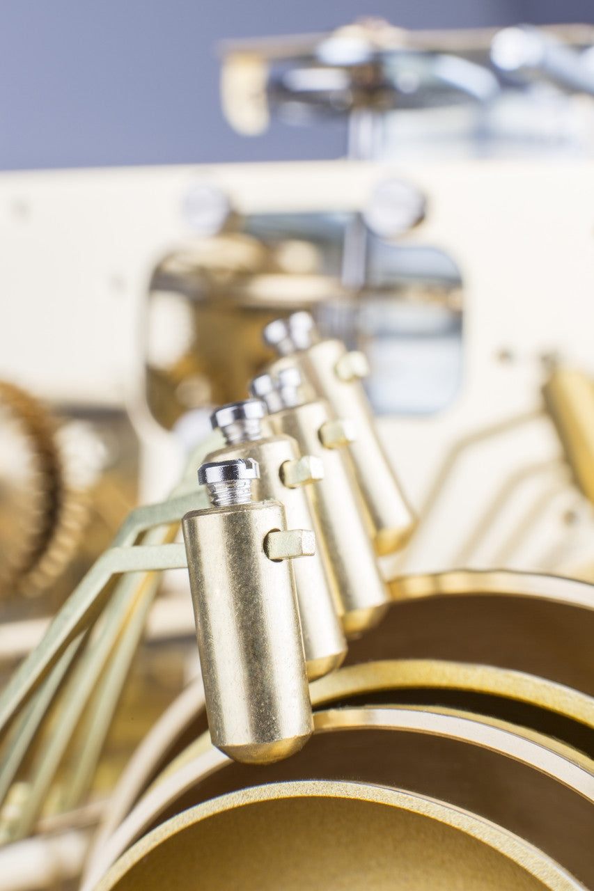 Hermle Table Clock – Walnut Finish