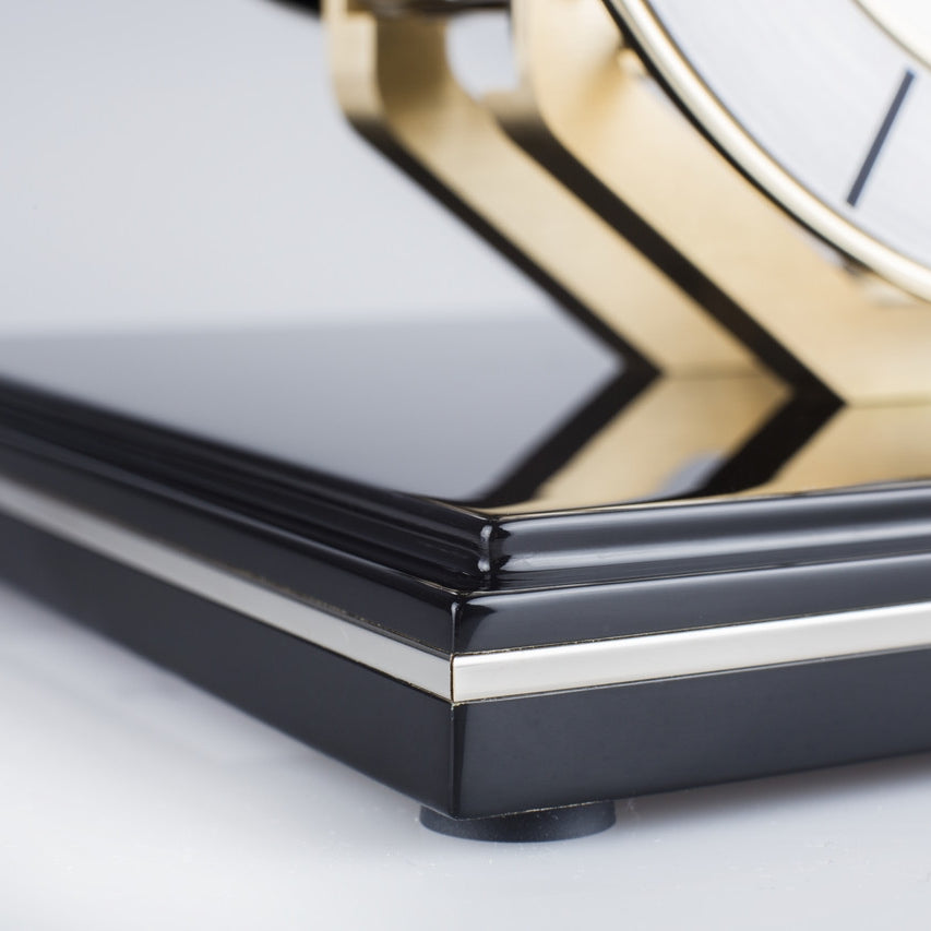 Hermle Table Clock – Black