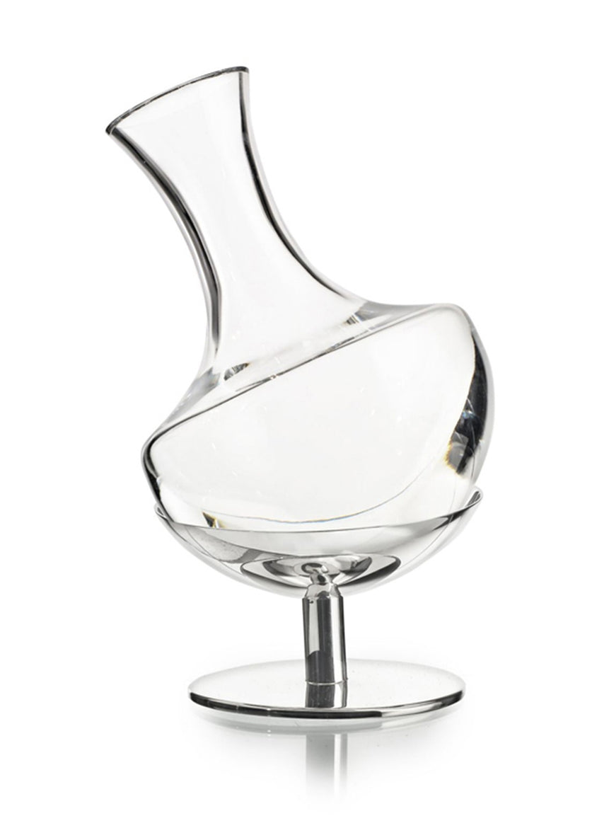 Império - Case With Decanter With Silver Plated Ba - LAZADO