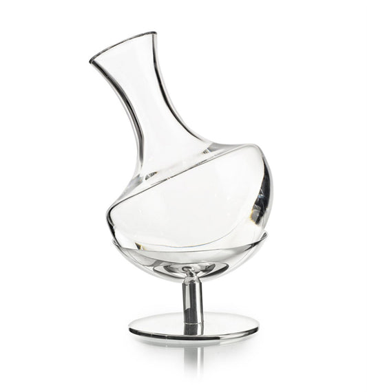 Império - Case With Decanter With Silver Plated Ba - LAZADO