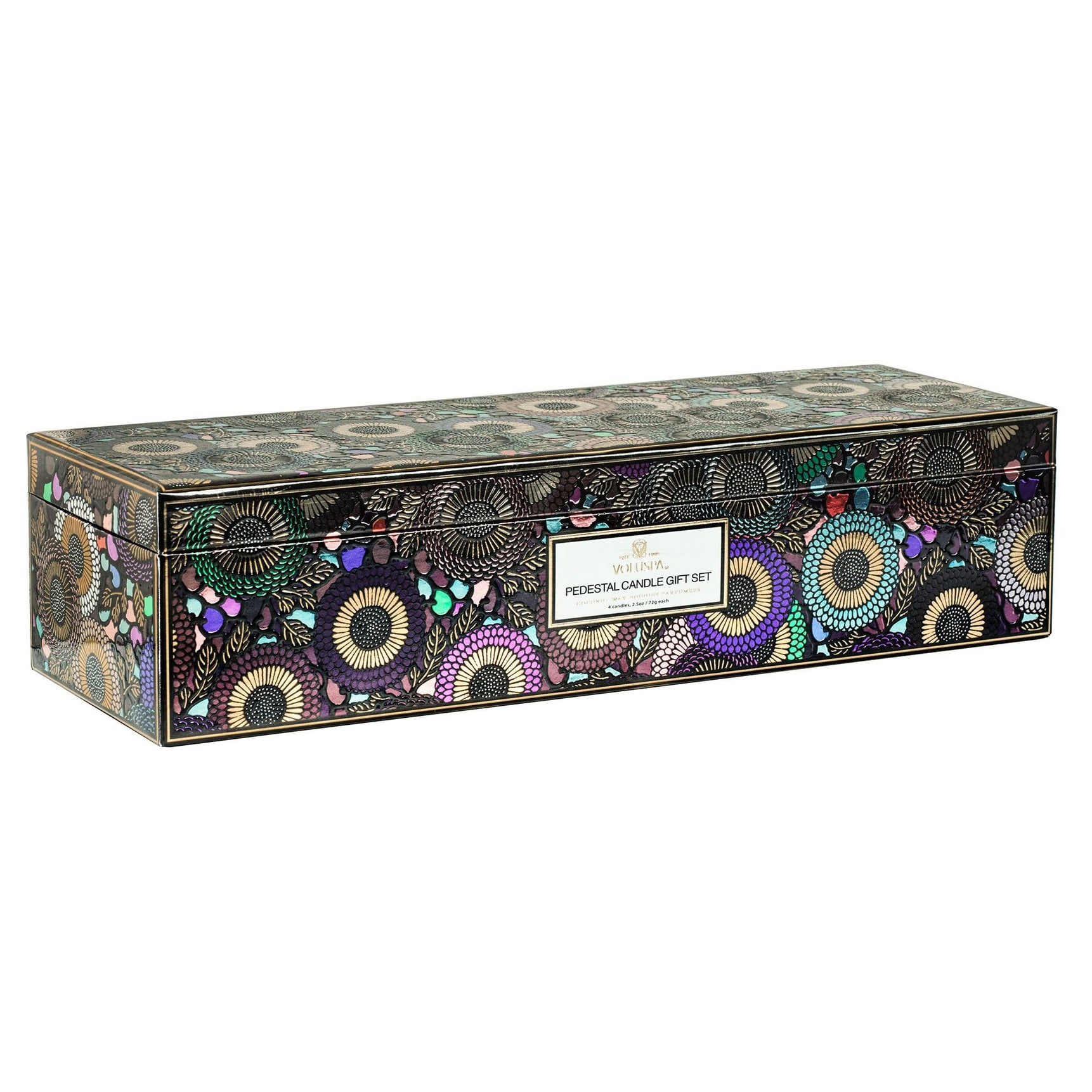 JAPONICA BEST SELLER PEDESTAL CANDLE GIFT 4PC*72G - LAZADO