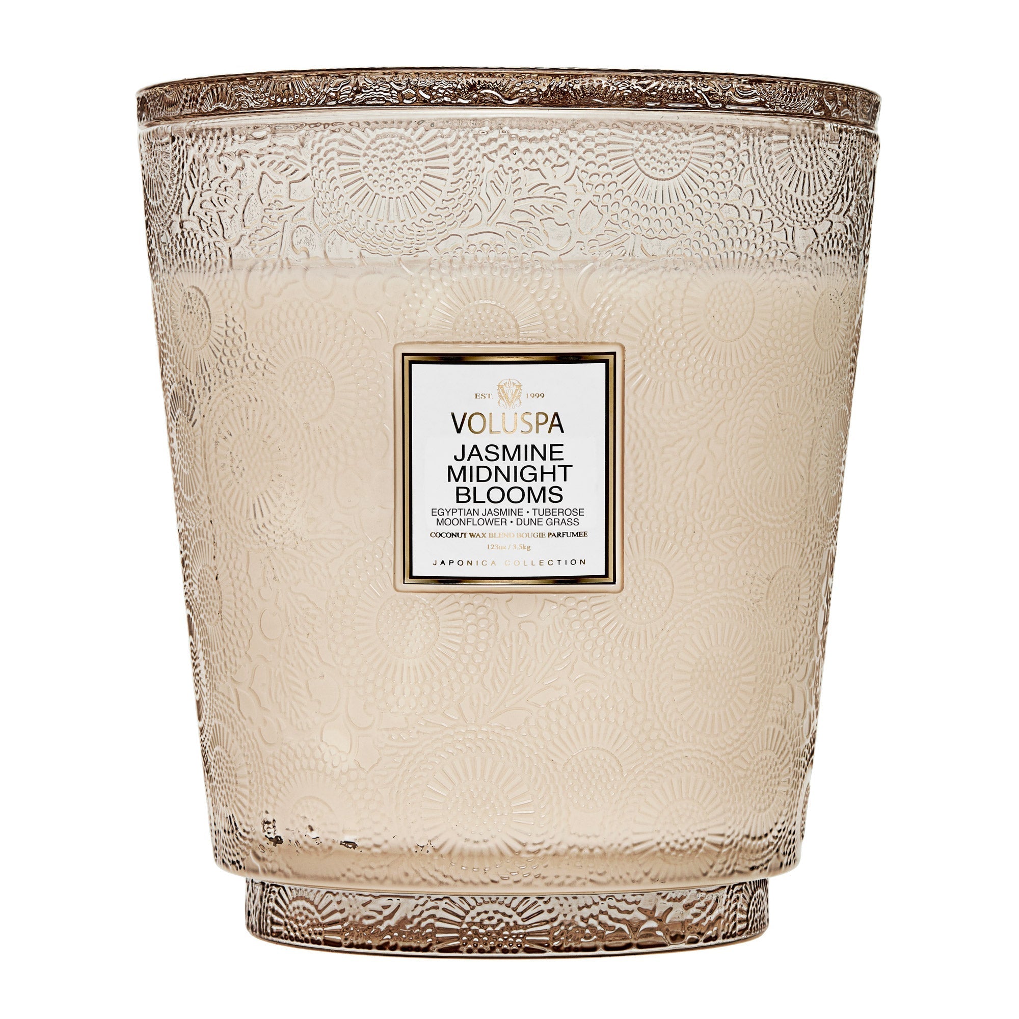 JASMINE MIDNIGHT BLOOMS - 5WICK HEARTH 3.5KG - LAZADO