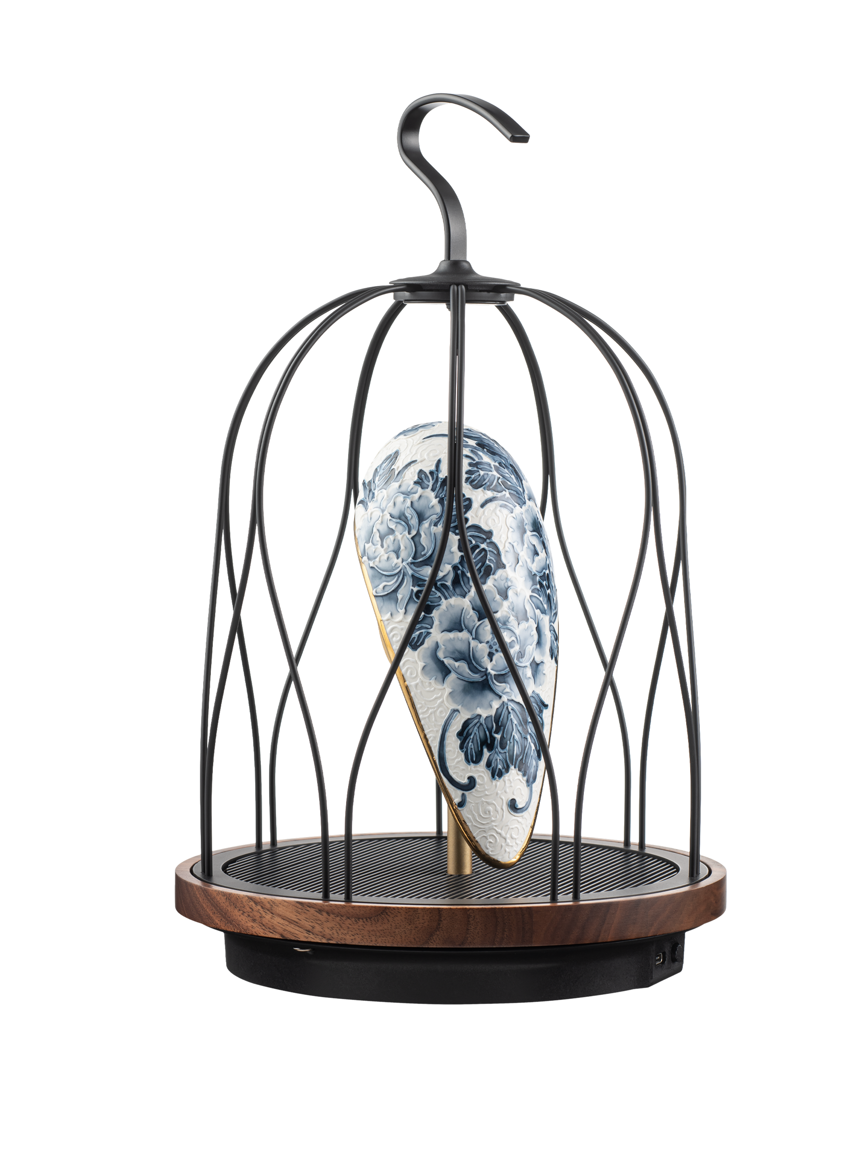 سبيكر JG01s اللاسلكية بتصميم مبتكر – ازرق وابيض