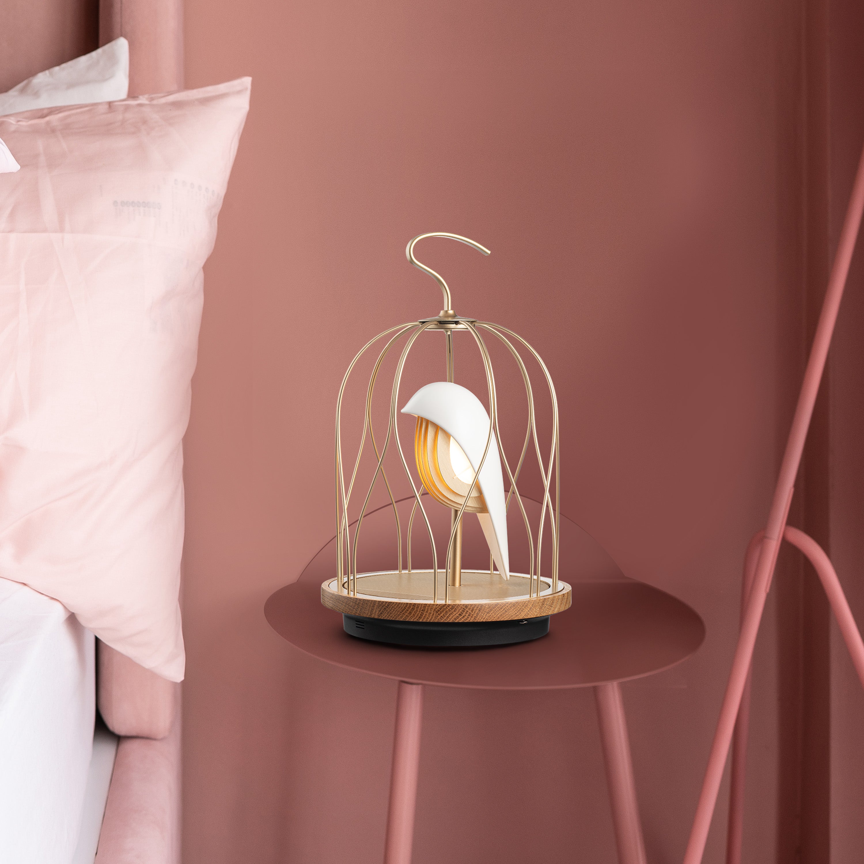 JG01s wireless audio light- Ivory White