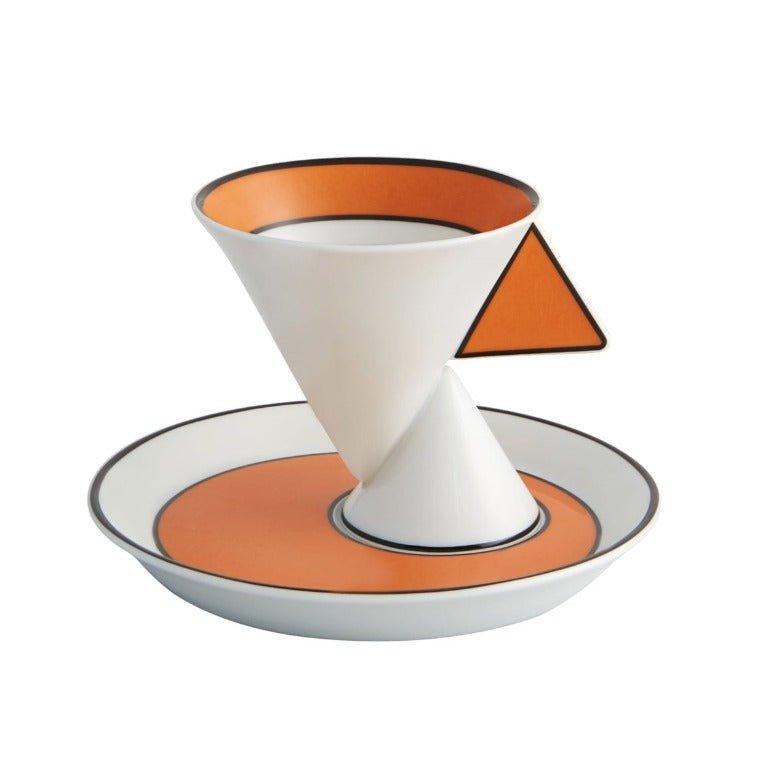 Jazz - Set 2 Coffee Cups and Saucers - LAZADO