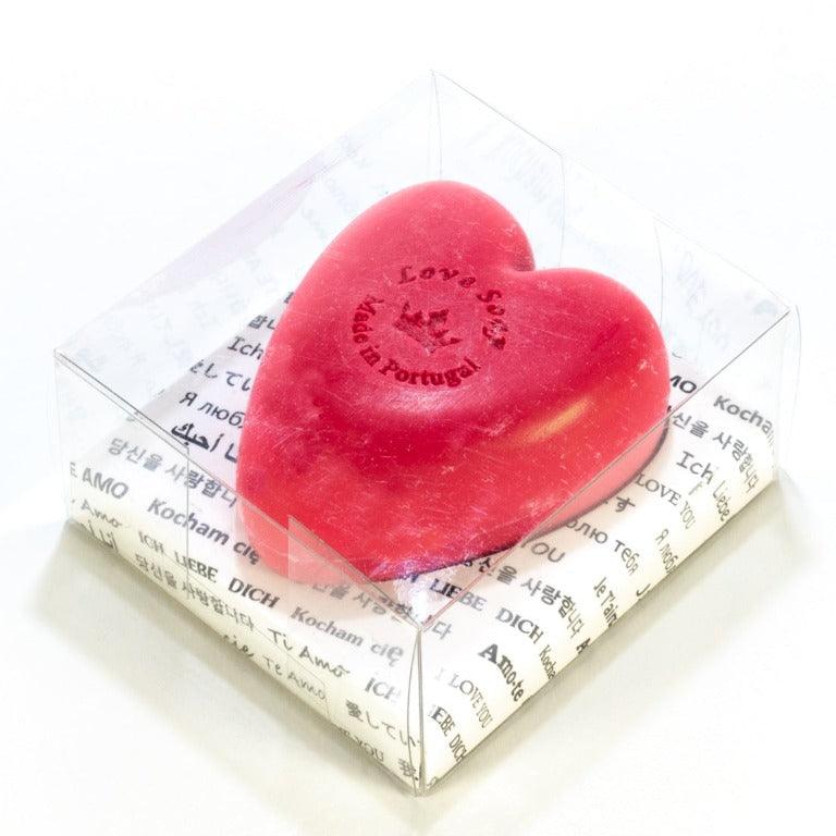 LOVE SOAP TRANSPARENT BOX - LAZADO