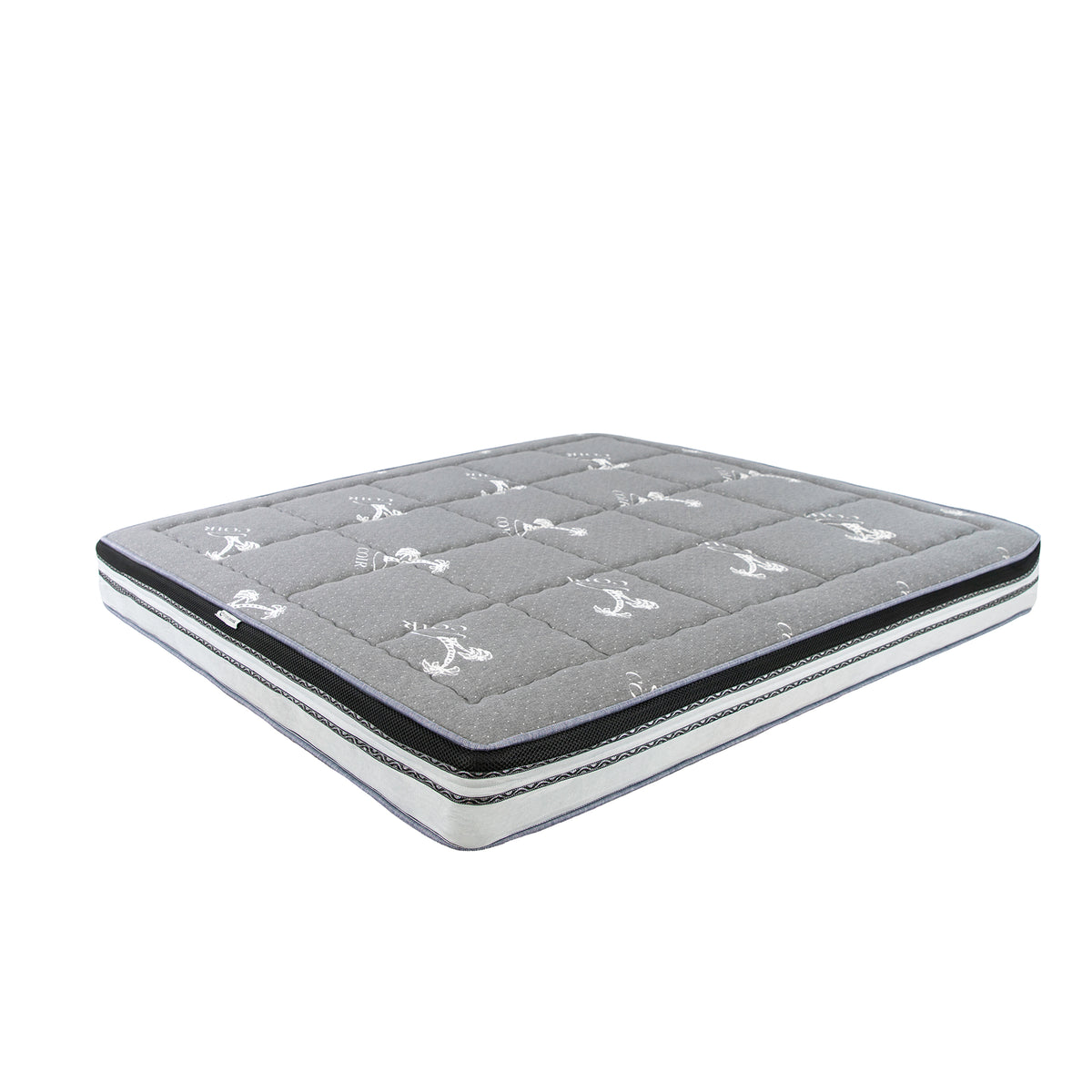 Hybrid mattress with natural latex and independent pocket springs 180×200