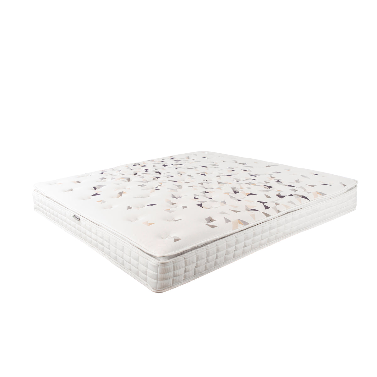 Hybrid mattress with natural latex and independent 7-zone pocket springs 180×200