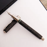 La Grande Bellezza Forged Carbon Fountain Pen by Pineider - Detail View