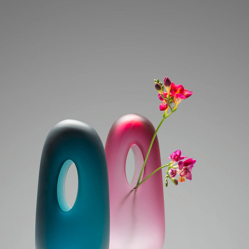 Large Vase Portal Green Matte - LAZADO