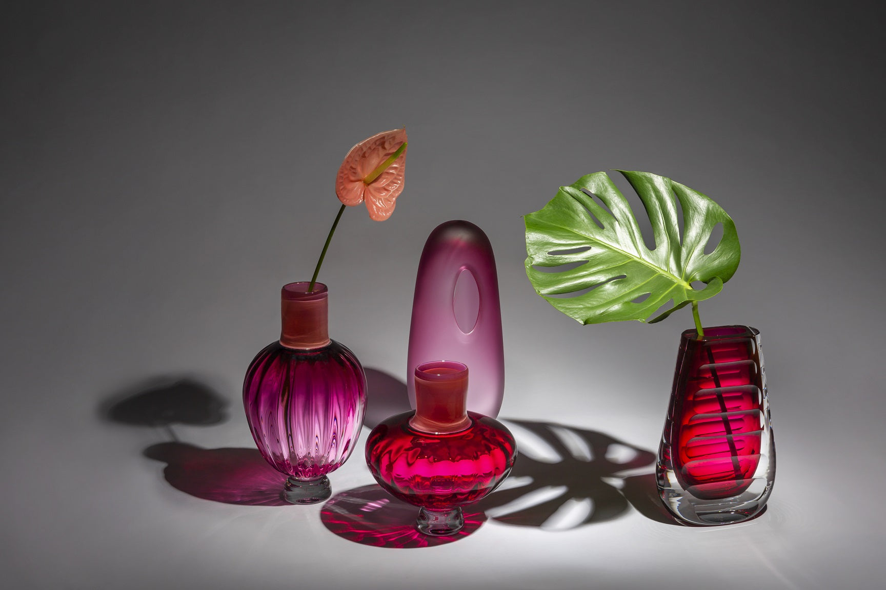 Large Vase Portal Pink Matte by Vista Alegre - Main View