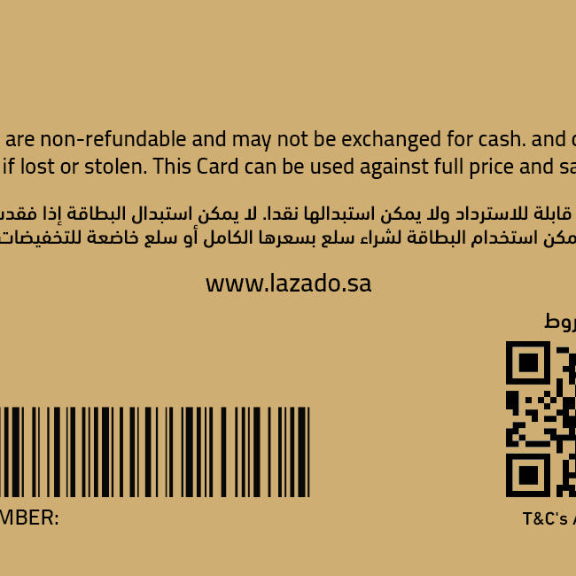 Lazado Gift card - LAZADO