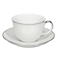 Luso - Platina Coffee Cup & Saucer - LAZADO