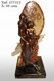 Maternity - Human sculpture with precious stones by Ebano - Alternate Angle