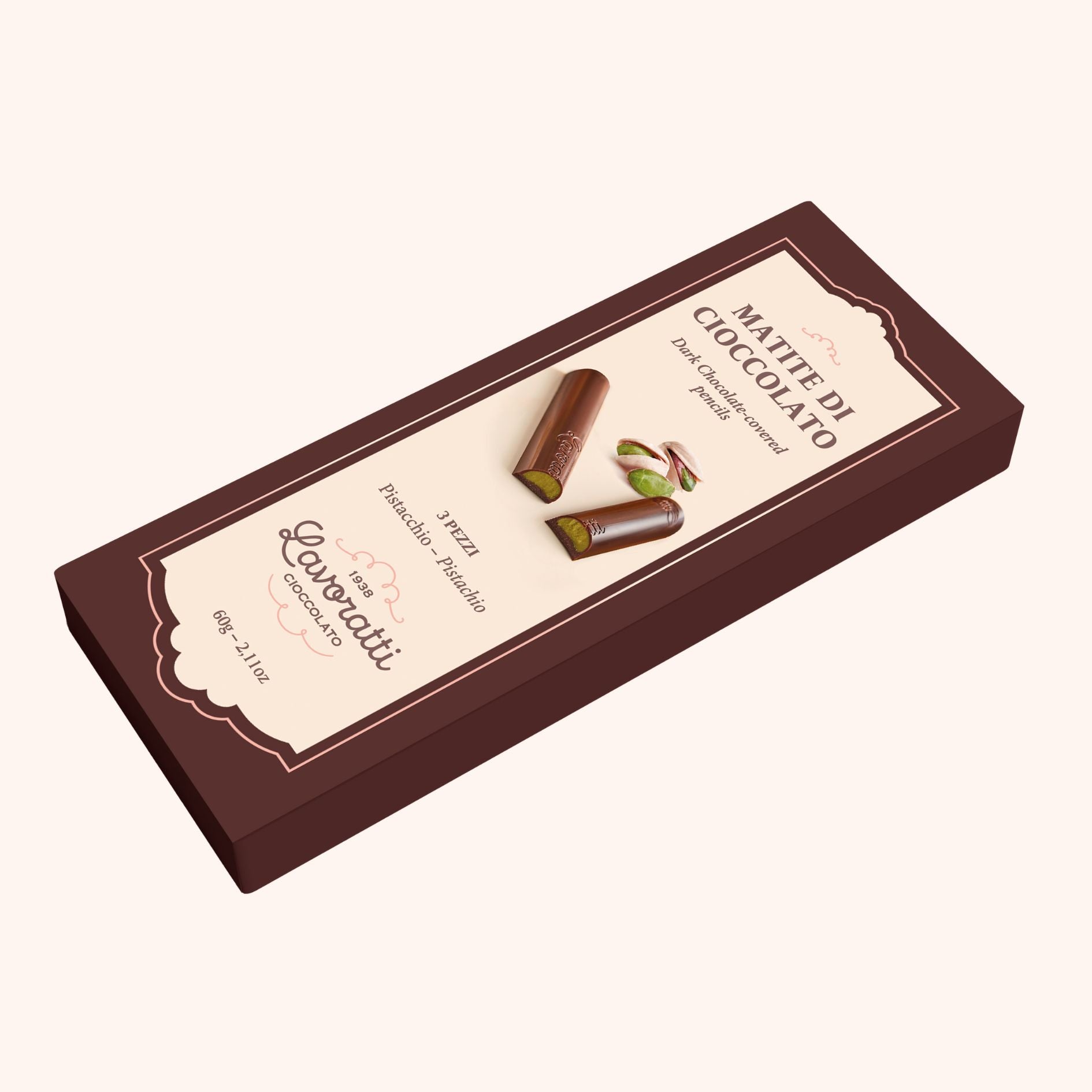 PENCILS BOX OF 3 – SELECTION N.2 PISTACHIO 60g