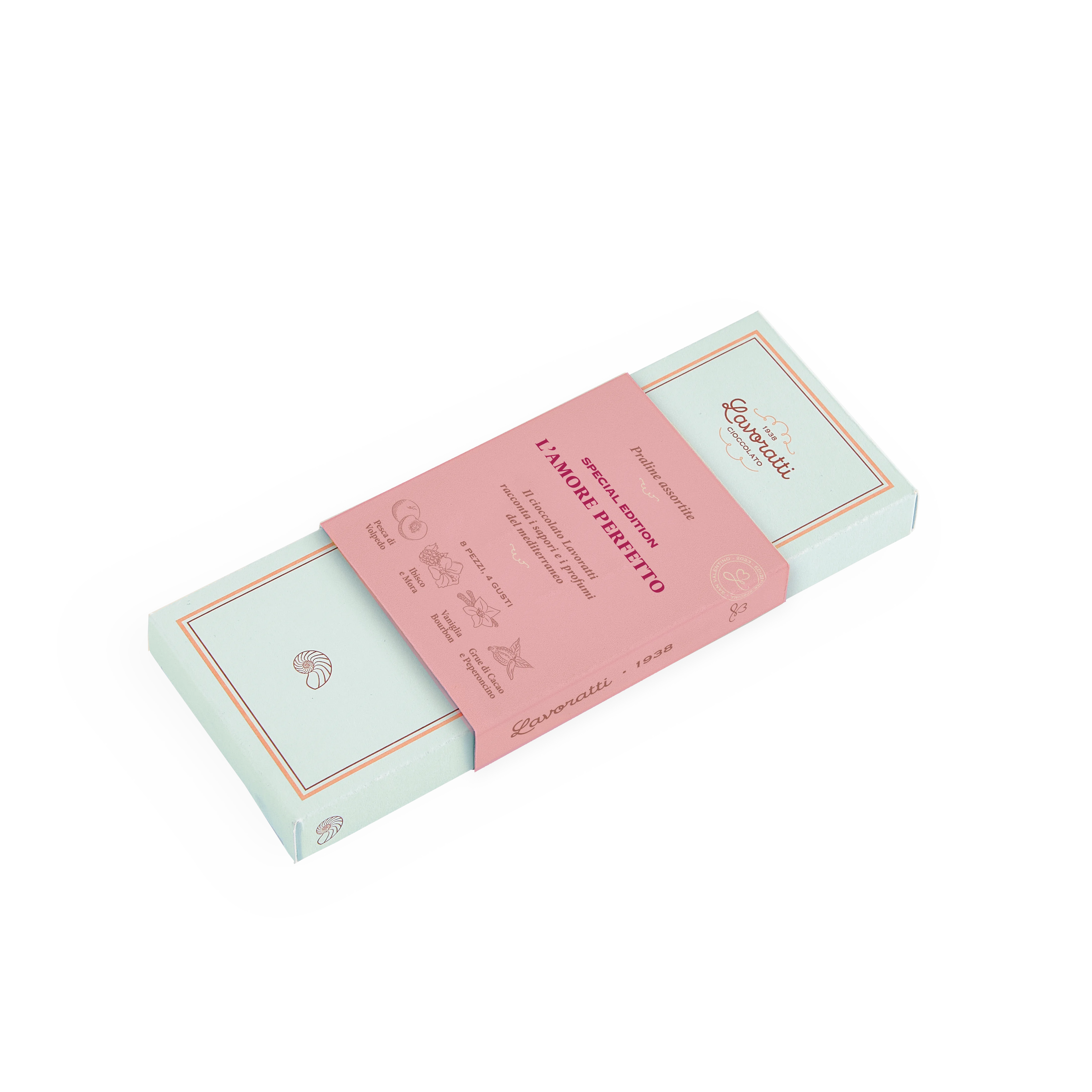 الحب المثالي – شوكولاتة عيد الحب (8 قطع منوعة)