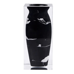 Taibai Acrylic Art Vase – Black Mottle