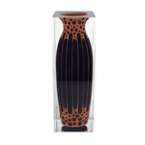 Taibai Acrylic Art Vase – Brown Mottle by LAZADO-Decor - Alternate Angle