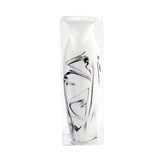 Taibai Acrylic Art Vase – White Mottle by LAZADO-Decor - Alternate Angle