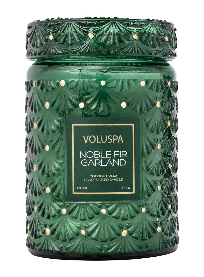NOBLE FIR GARLAND - LARGE JAR CANDLE 510G - LAZADO
