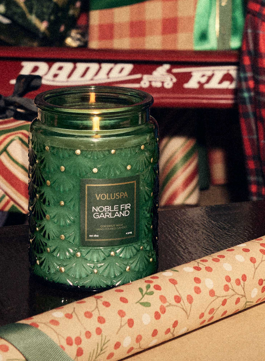 NOBLE FIR GARLAND - LARGE JAR CANDLE 510G - LAZADO