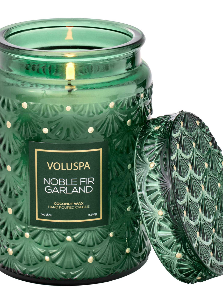 NOBLE FIR GARLAND - LARGE JAR CANDLE 510G - LAZADO