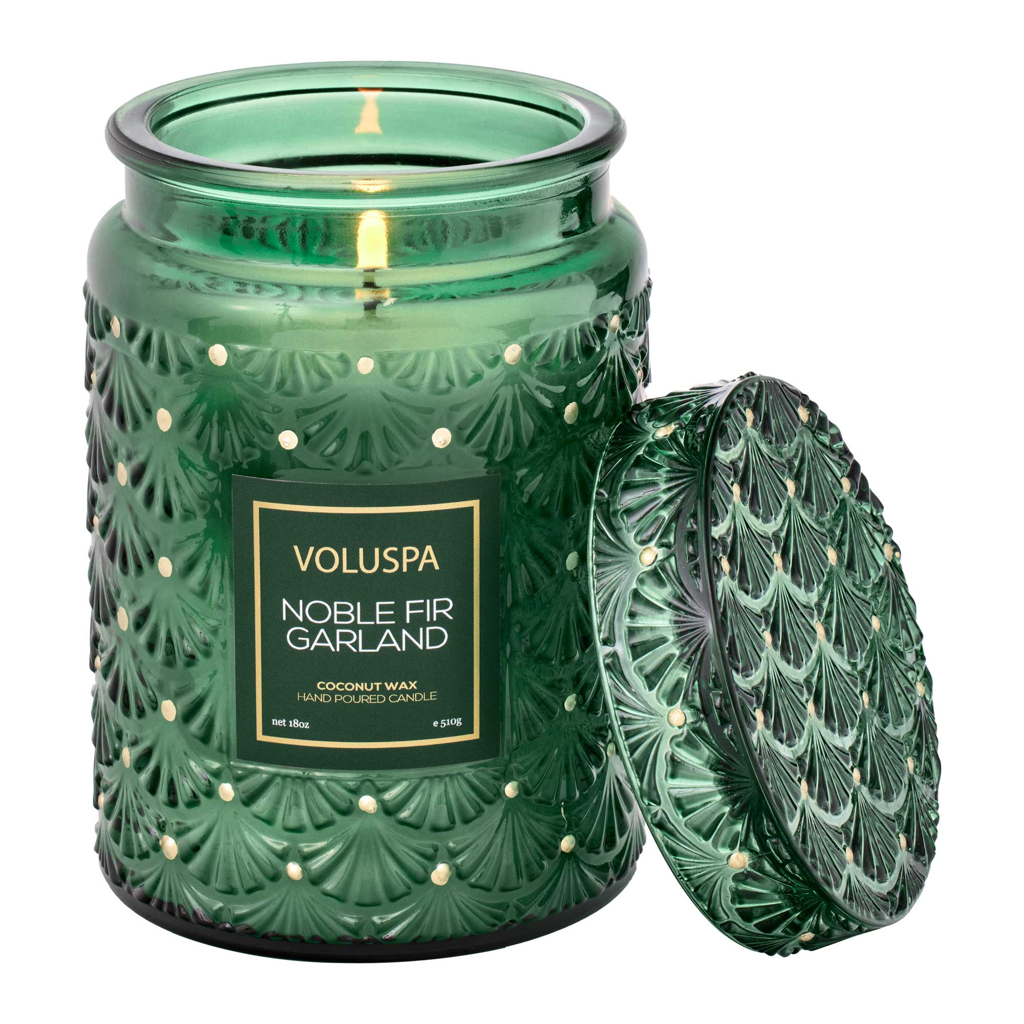 NOBLE FIR GARLAND - LARGE JAR CANDLE 510G - LAZADO