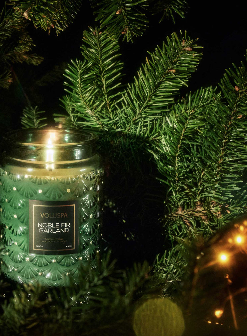NOBLE FIR GARLAND - LARGE JAR CANDLE 510G - LAZADO