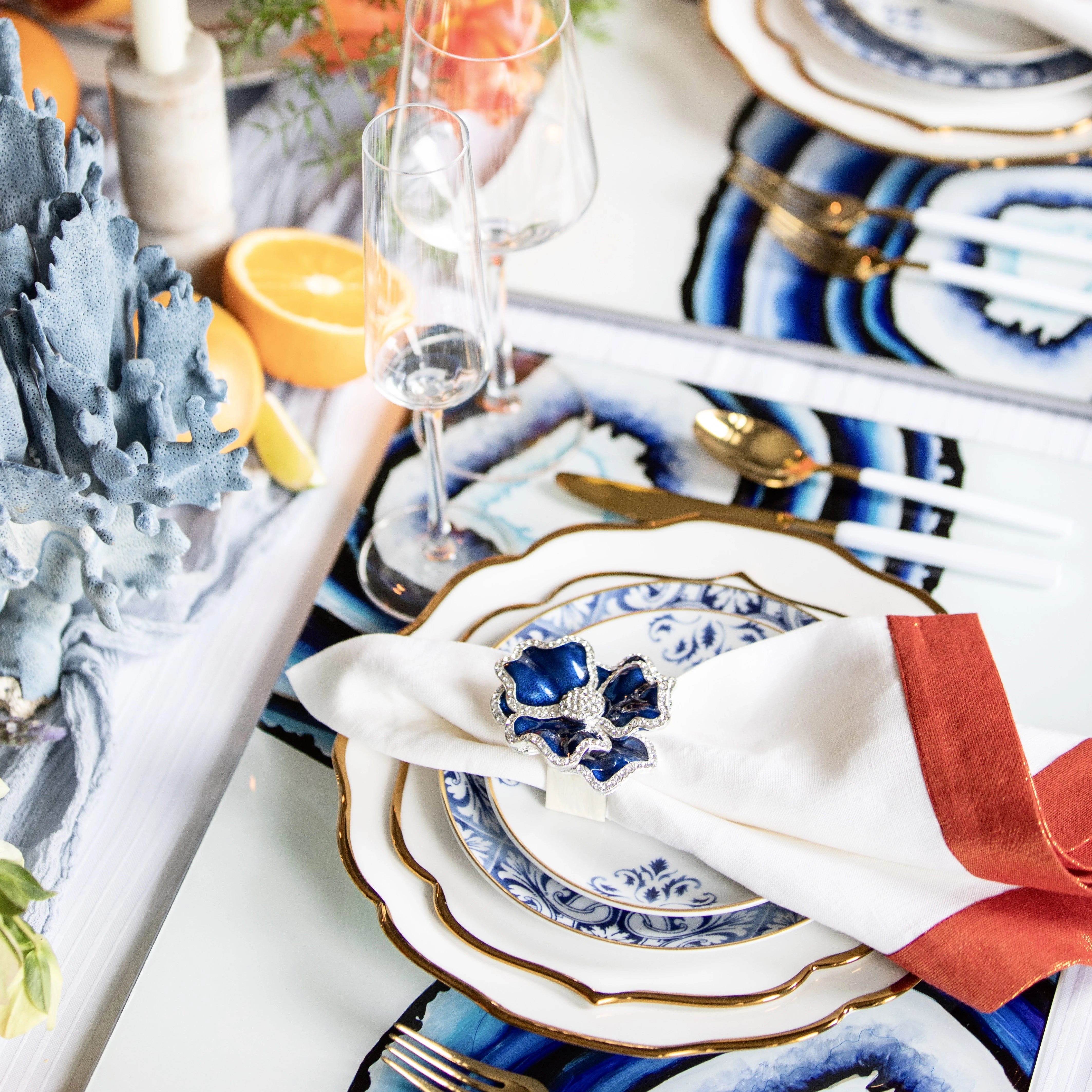 ترانس اتلانتيكا - طقم عشاء مكون من 16 قطعة