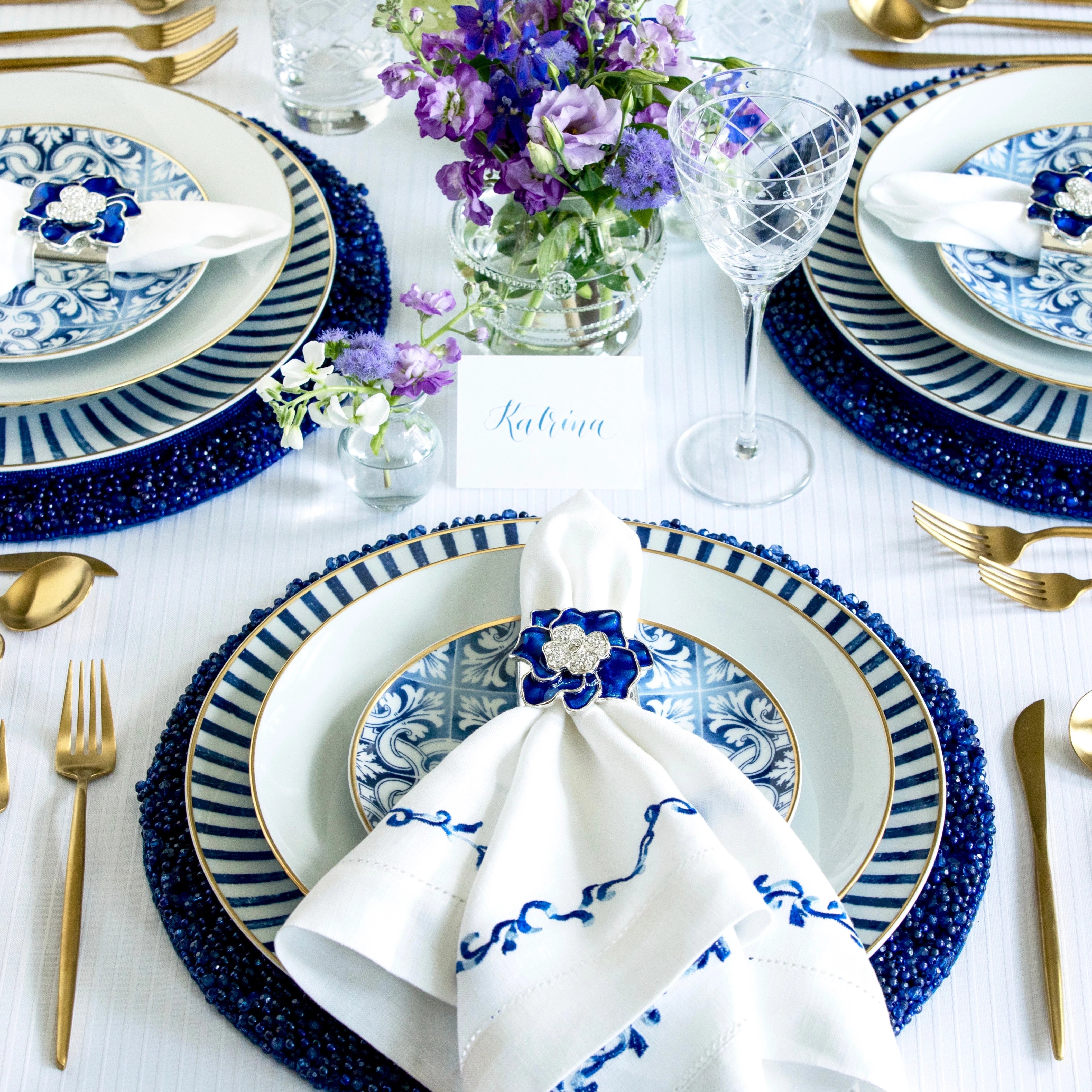 Luxury 54-piece Dinner Plate Set 
