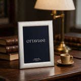 Miro Silver Photo Frame — Gessato · 13×18 cm