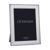 Miro Silver Photo Frame — Couture · 13×18 cm