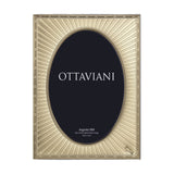 Miro Silver Photo Frame — Il Sole Oro, Oval · 10×15 cm