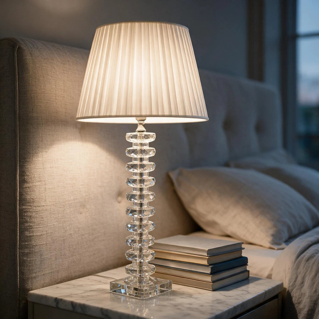 La Prima Crystal Table Lamp · 67 cm