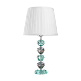 Aquamarine Crystal Table Lamp · 55 cm