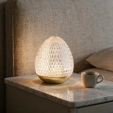 Ovo Diamond-Cut Lamp — Acrylic