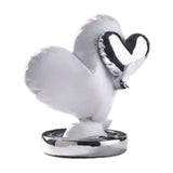 Fly into my Heart Sculpture — Silver · 11 cm
