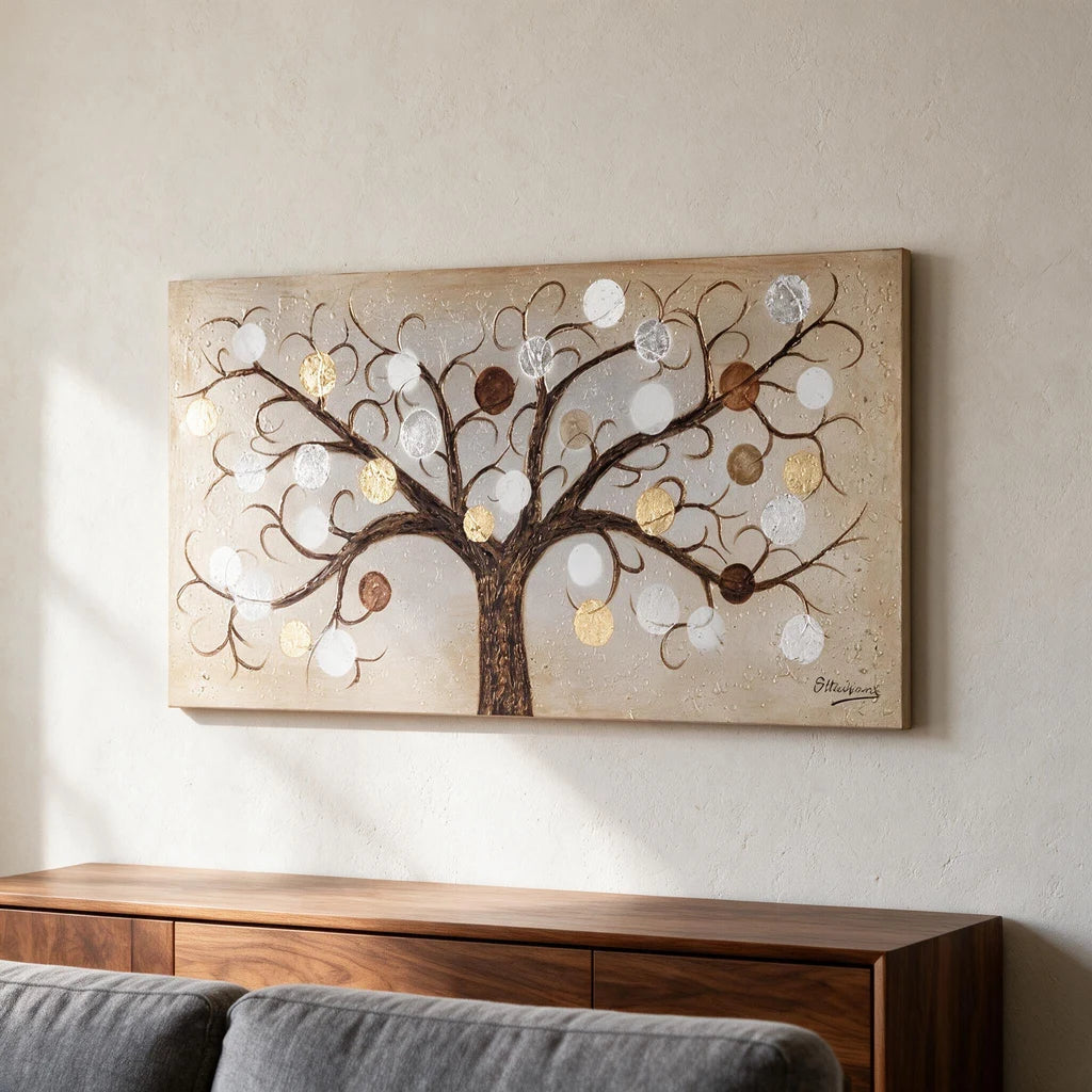 The Tree of Life — Oil on Canvas · 120×60 cm