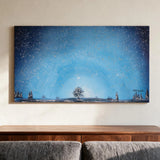 Notte di San Lorenzo — Painting on Canvas · 120×60 cm