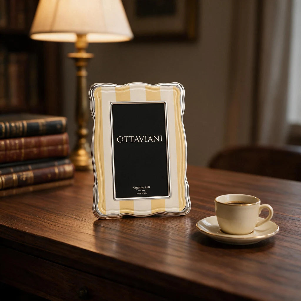 Miro Silver Photo Frame — Caramella Gialla · 10×15 cm