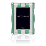 Miro Silver Photo Frame — Caramella Verde · 10×15 cm