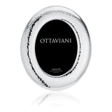 Miro Silver Photo Frame — Dolce Vita, Oval · 10×15 cm