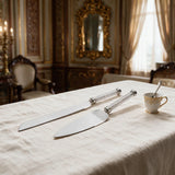 Diamonds Cake Serving Set — Silver-Plated with Crystals · 31.8 cm