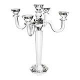 Five-Arm Crystal Candelabrum